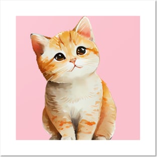 Cat anti depressant Posters and Art